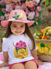 Lade das Bild in den Galerie-Viewer, T-shirt Baby girl- Gold Frida Kahlo basic