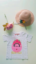 Lade das Bild in den Galerie-Viewer, T-shirt Baby girl- Frida Pink basic