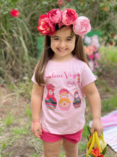Lade das Bild in den Galerie-Viewer, T-shirt Frida Baby girl - Matrioske